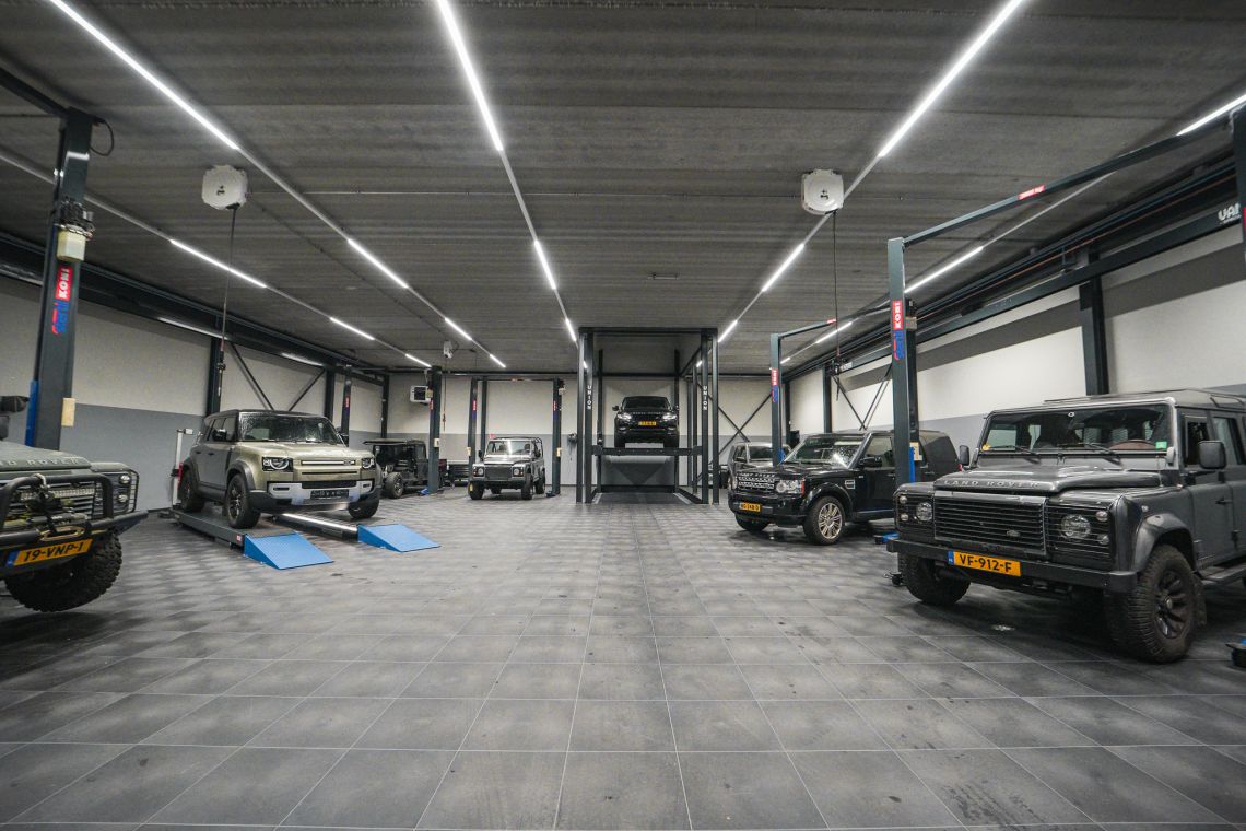 Onderhoud van uw Land Rover
